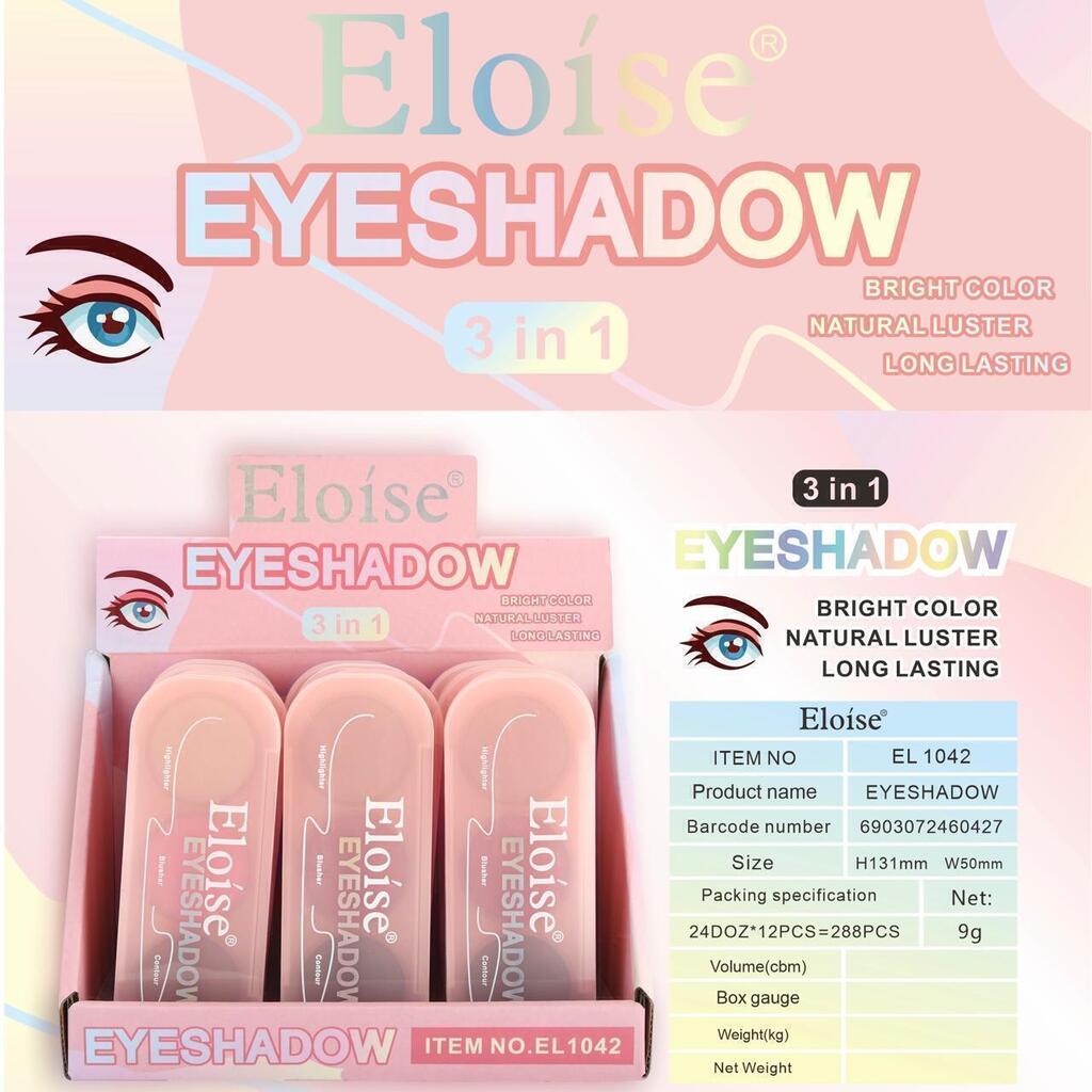 [PL-EL1042, 460427] Iluminador + Rubor + Contorno ELOISE