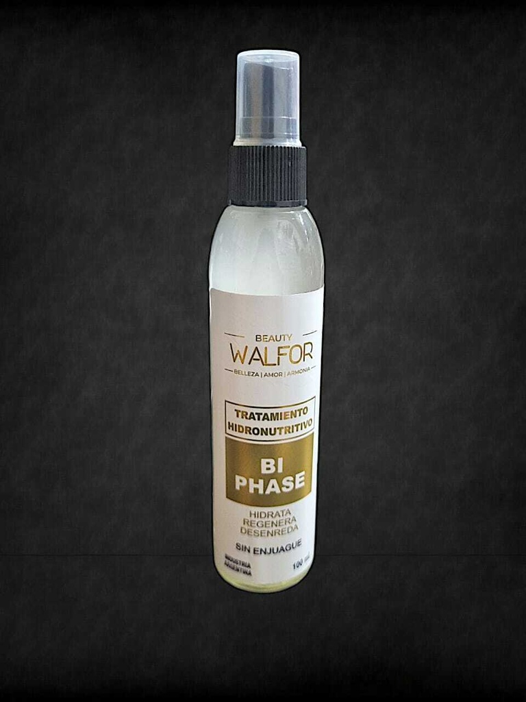 SPRAY Tratamiento hidronutritivo BI PHASE 100 ml BEAUTY WALFOR