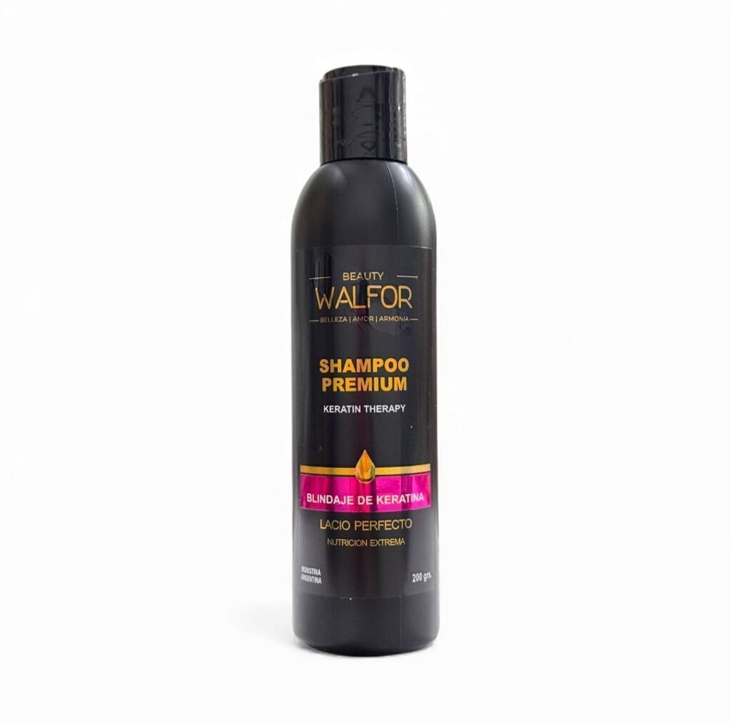 [PL-440669] Shampoo PREMIUM BLINDAJE DE KERATINA 200 ml BEAUTY WALFOR