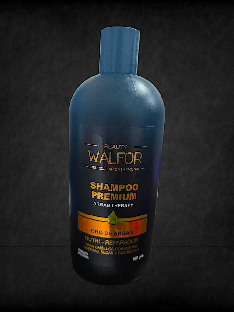 Shampoo PEMIUM ORO DE ARGAN 500 ml BEAUTY WALFOR