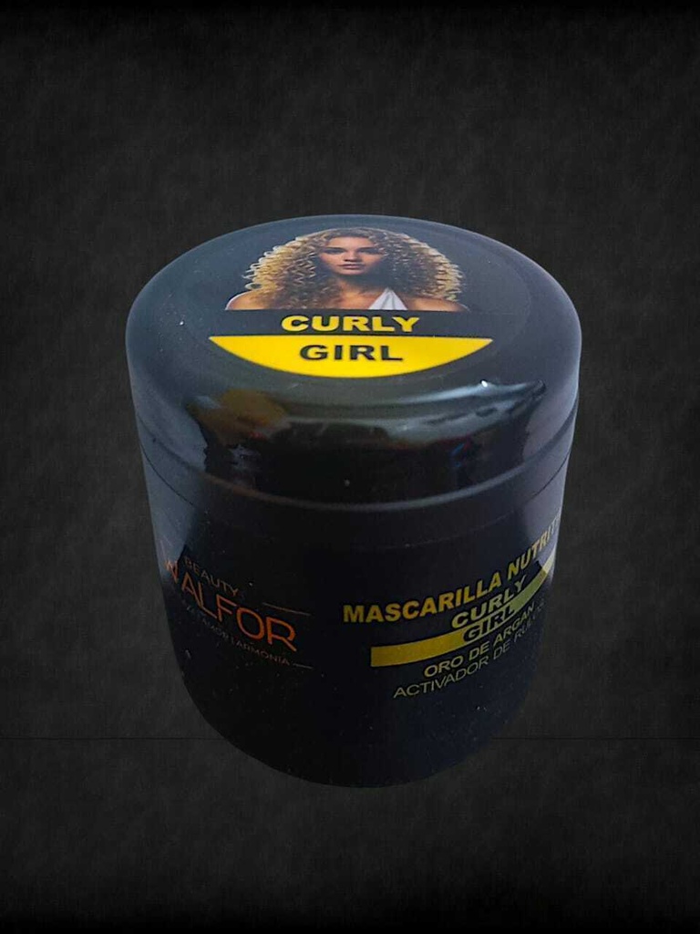 Mascarilla nutritiva CURLY GIRL 450 ml BEAUTY GIRL