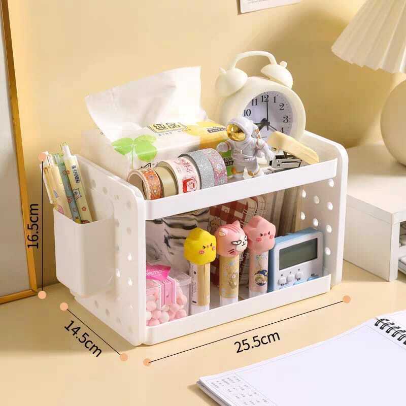 [PL-019802] Estante para maquillaje de dos piso /SNH006