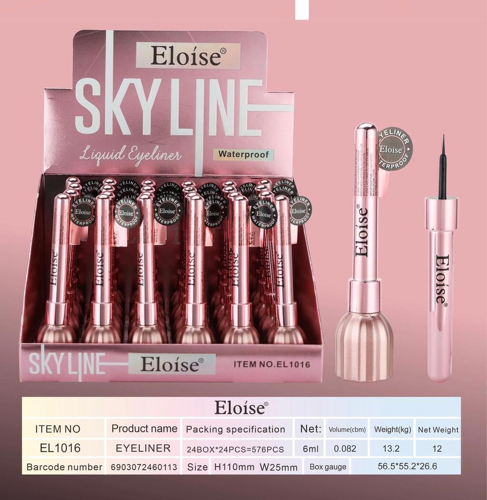 Delineador liquido SKY LINE ELOISE