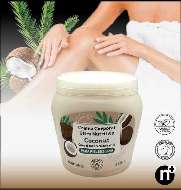 [PL-725269] Crema corporal COCO Y MANTECA DE KARITE 450cc NUTRIPLUS