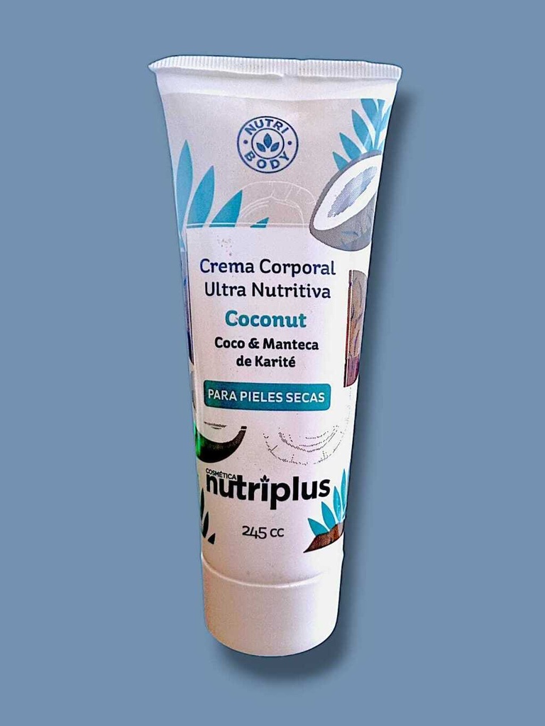 [PL-725276] Crema corporal COCONUT 245cc NUTRIPLUS