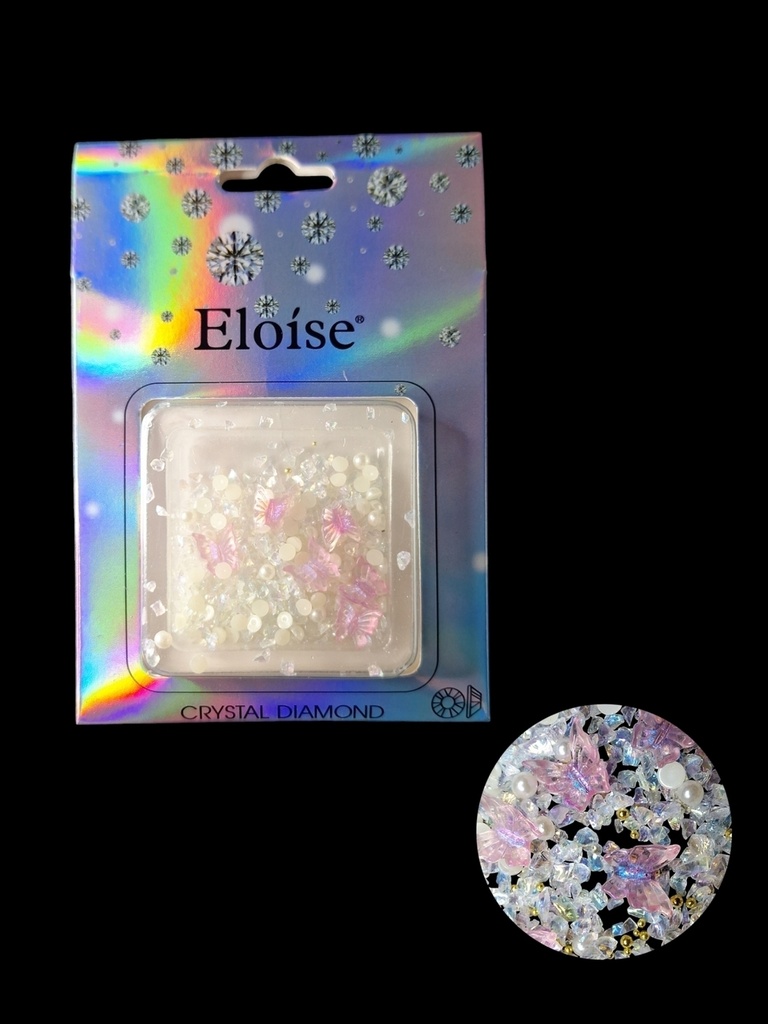 [PL-141148] Strass MARIPOSAS deco para uñas SURTIDO ELOISE