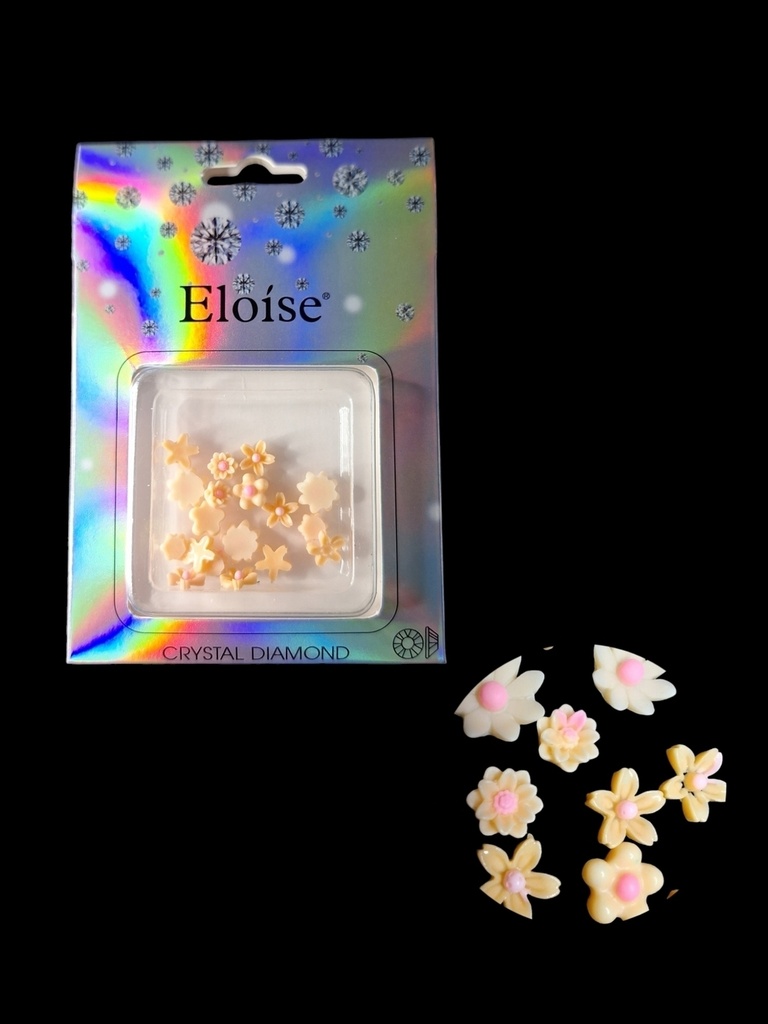 [PL-141148] Strass FLORES deco para uñas SURTIDO ELOISE
