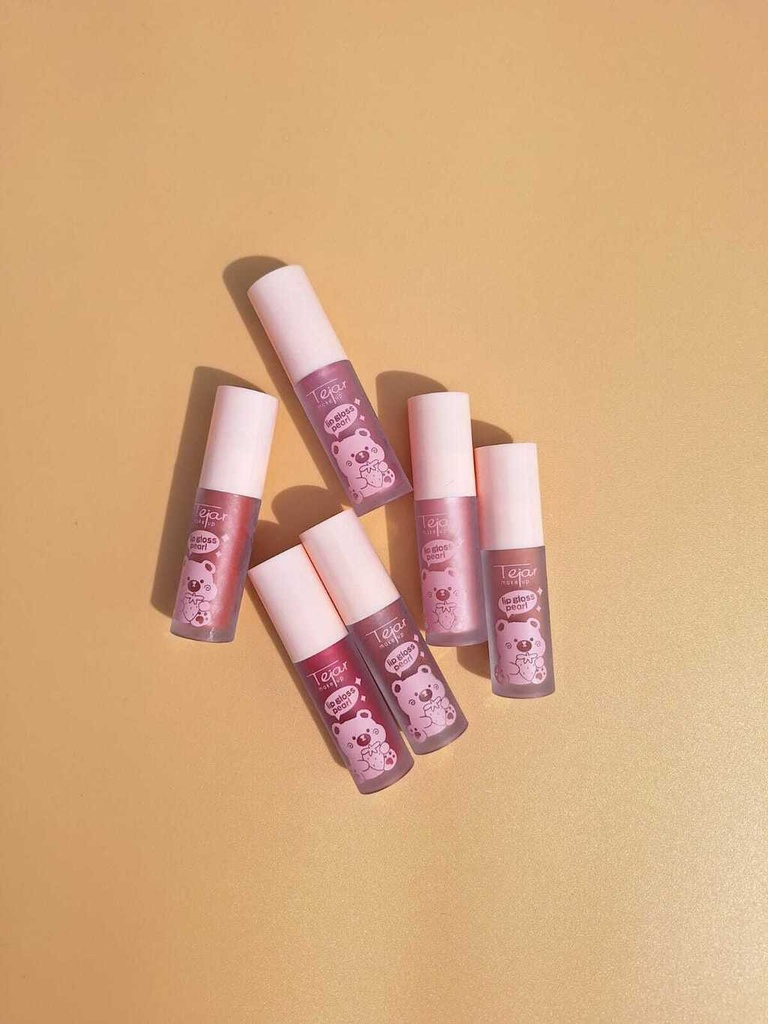 Lip Gloss efecto perlado OSITO TEJAR