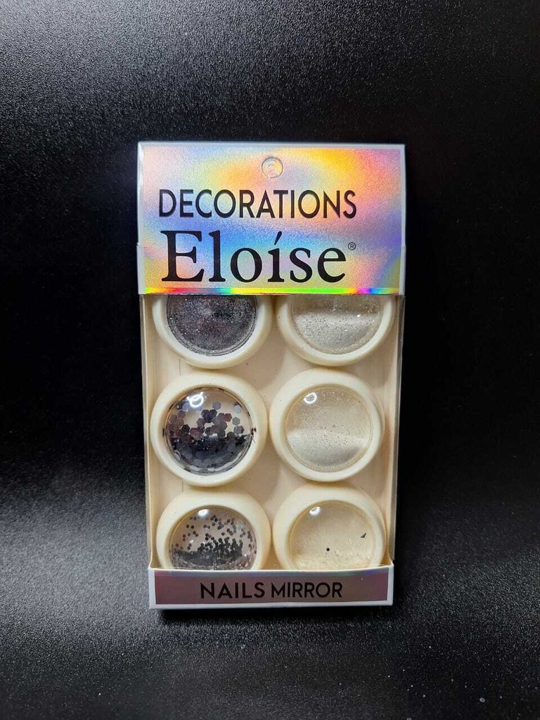 [PL-016320] Deco polvo glitter x6 ELOISE