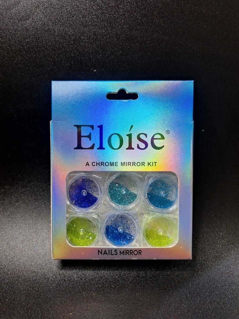 [PL-016351] Polvo Glitter x6 colores SP6351* ELOISE