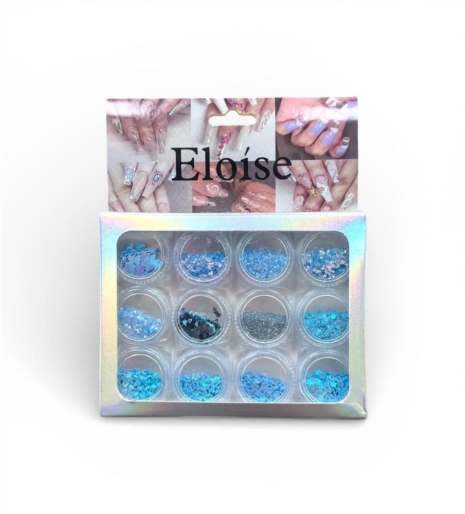 [PL-016290] Deco para las uñas x12 ELOISE