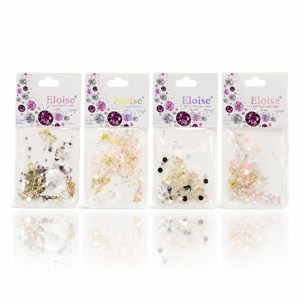 [PL-SP6863 /016863, 016863] Deco de uñas + strass ELOISE