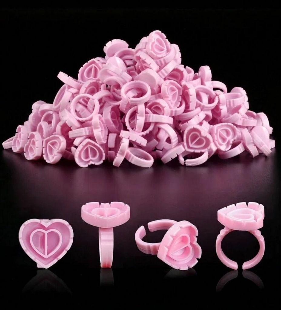 [PL-017877] Anillo p/pestañas forma CORAZON