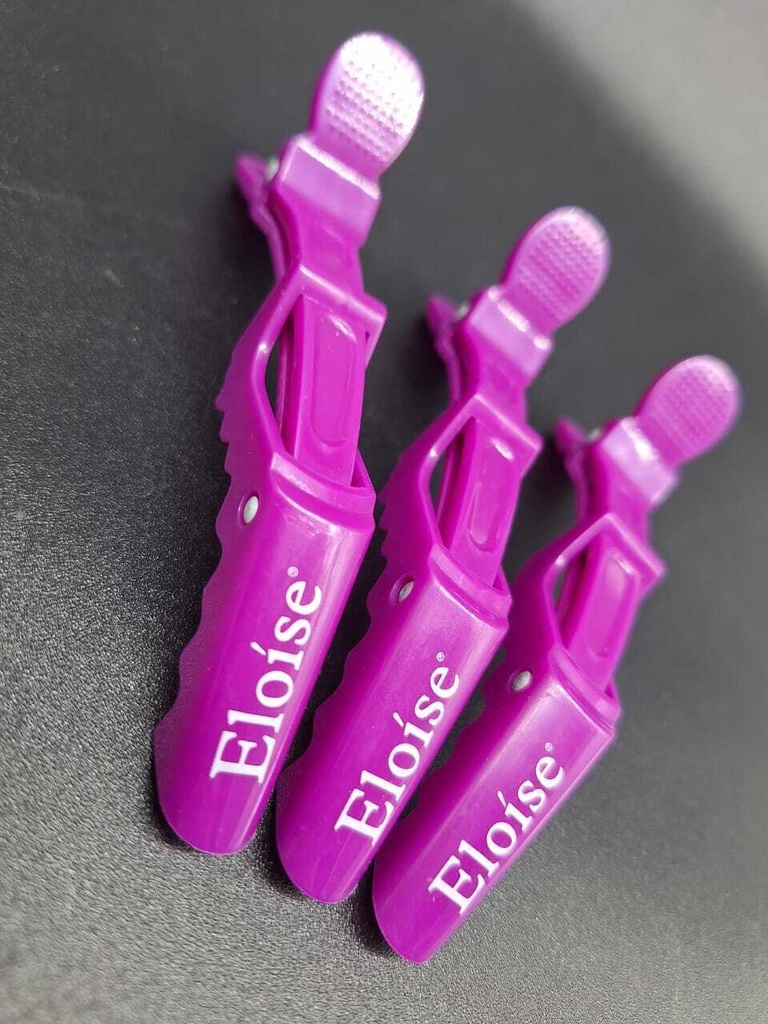 [PL-061537] Pinzas para peluqueria x6 ELOISE SURTIDO!