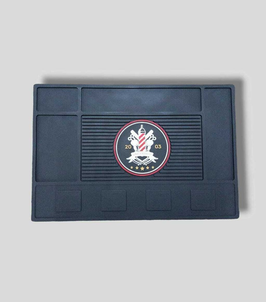 Alfombra imantado para barberia N°07