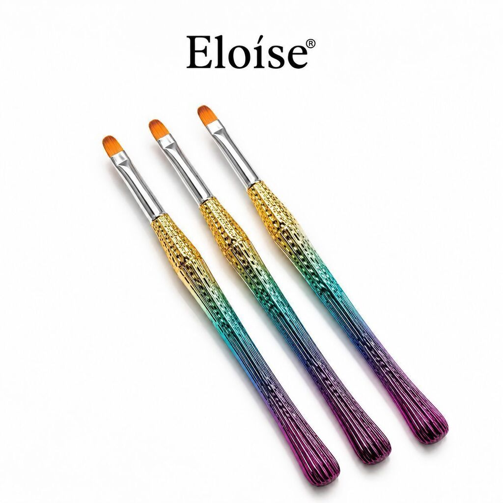 [PL-084116] Pincel Lengua de gato x3 TORNASOLADO DRAGON JBFWGLB ELOISE