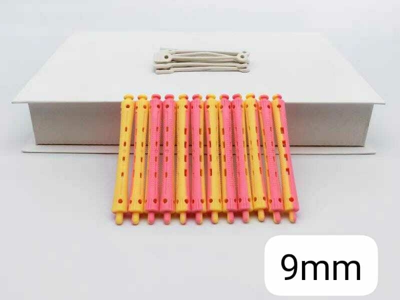 Rulero ROSA Y AMARILLO X12 HAIR-ROLLERS