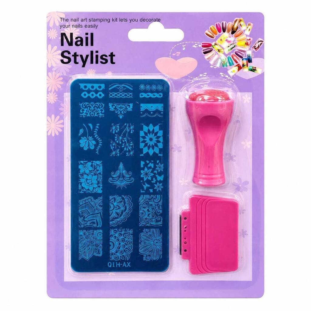 [PL-102842] Sello stamping ROSA NAIL STYLIST