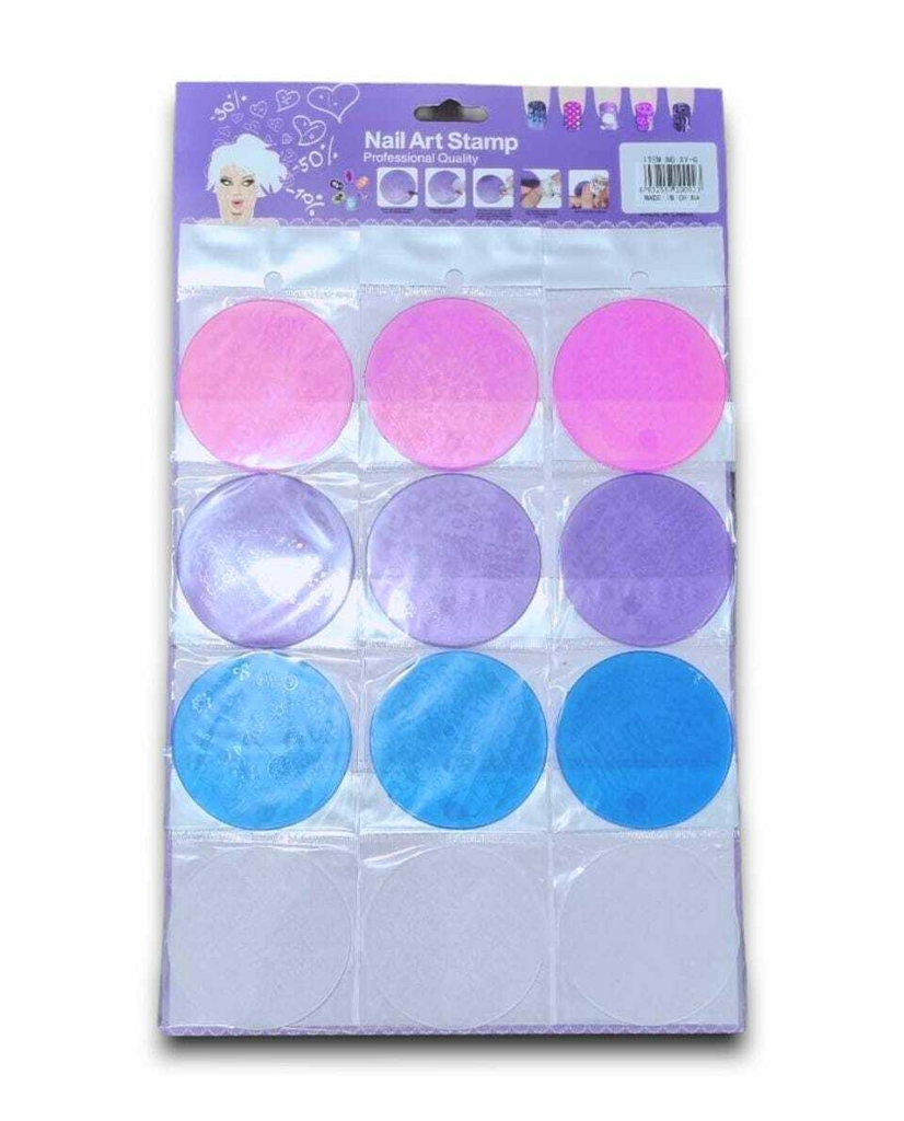 [PL-100923] Placa stamping REDONDO GRANDE X12 XY-G