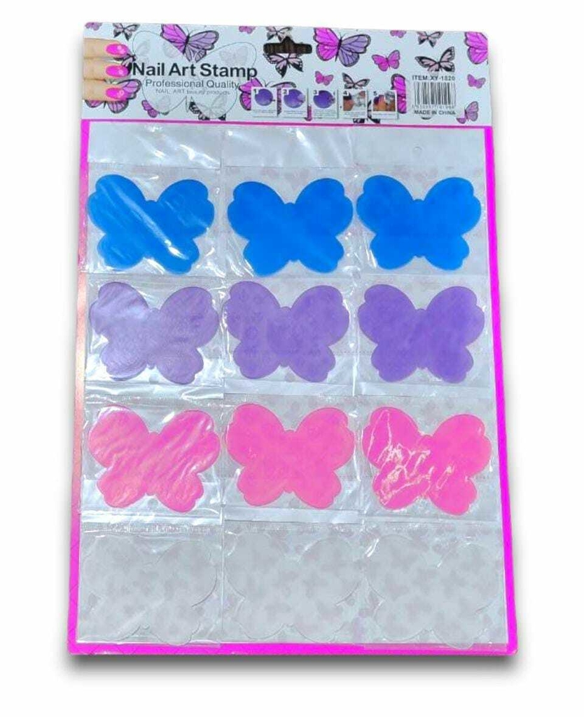 [PL-101098] Placa stamping MARIPOSA X12 XY-1820