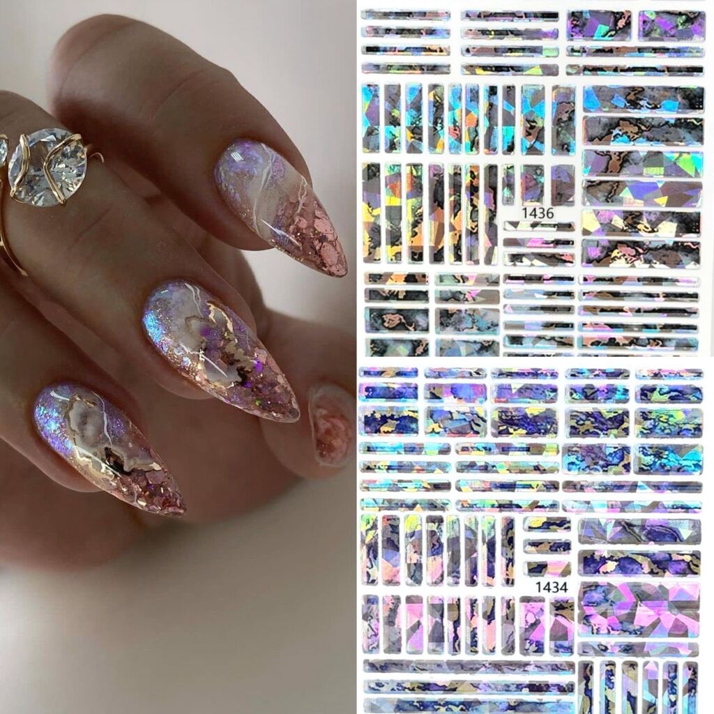 [PL-028021] Stickers de tira estilo marmol TZ-DLS ELOISE