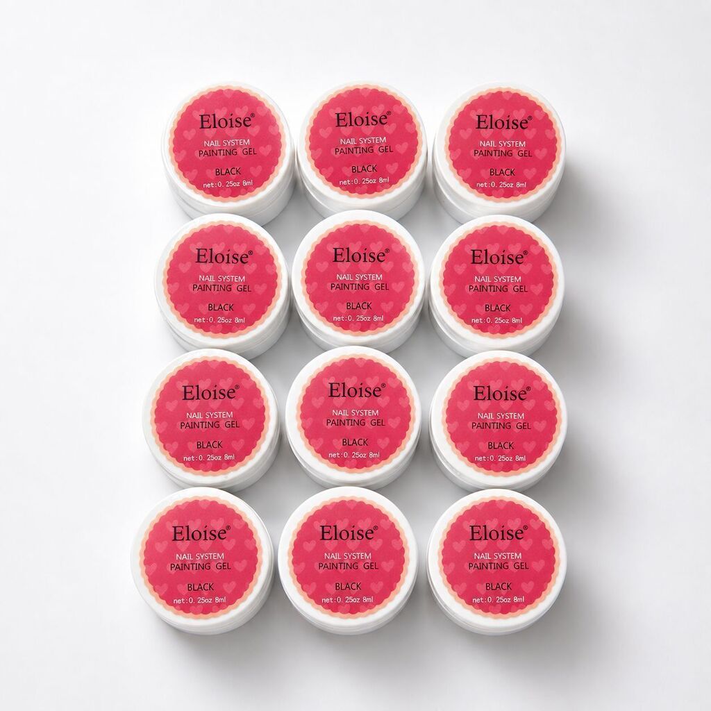 [PL-SSJ-H, 370072] Gel paint negro ELOISE X1