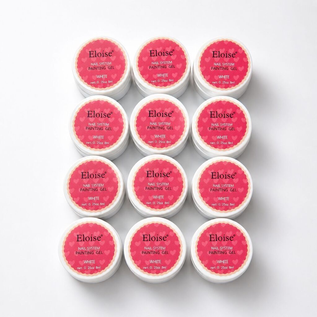 [PL-SSJ-B, 370073] Gel paint blanco ELOISE x1