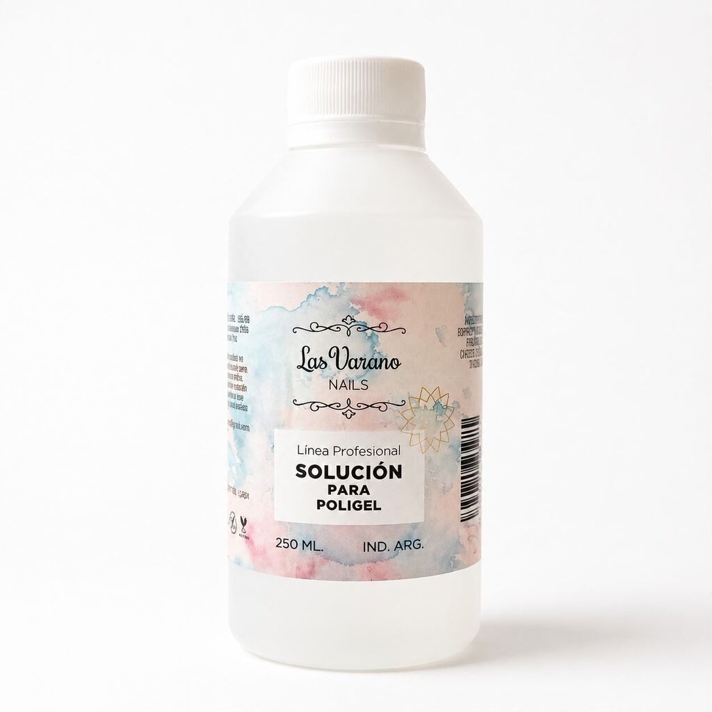 [PL-] Solución para poligel 250ml LAS VARANO/SP-250