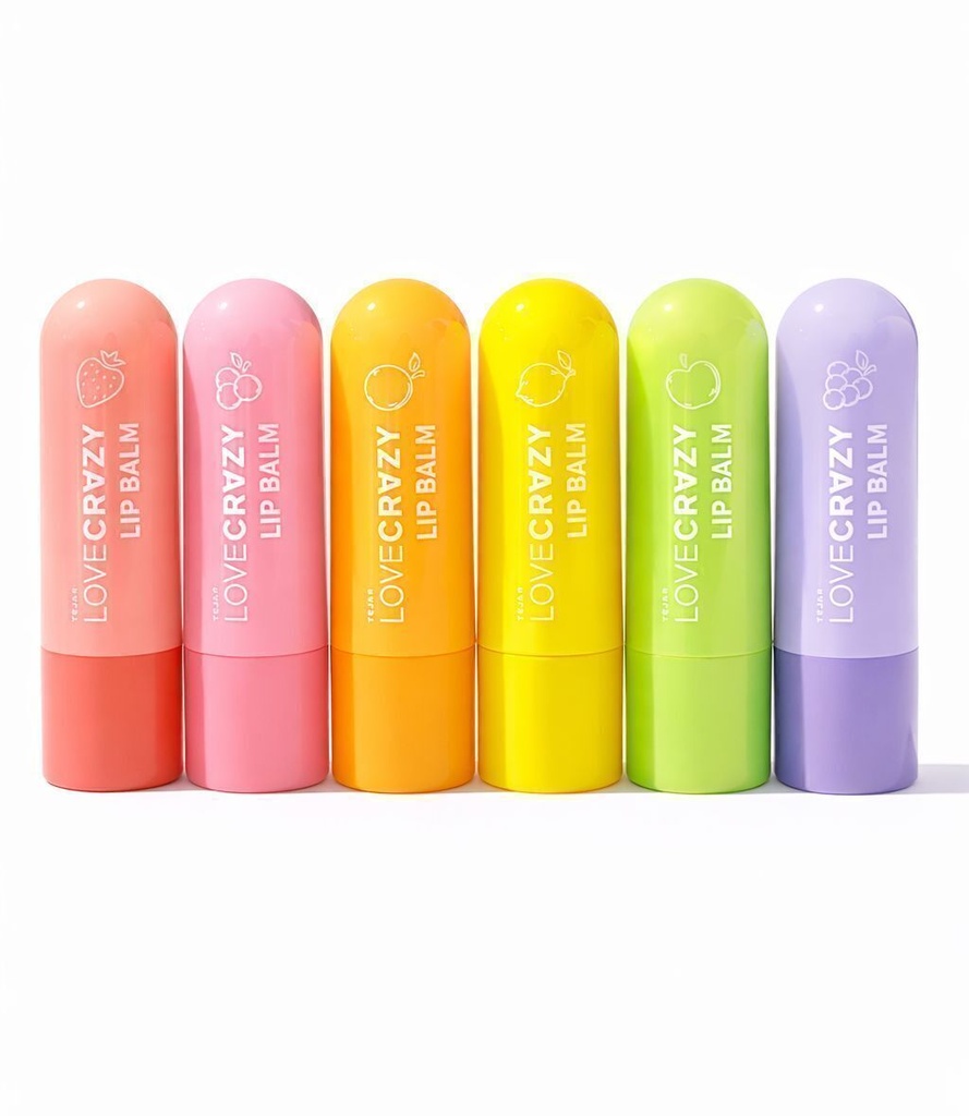 [PL-660578] Mini balsamo labial FRUTALES LOVE CRAZY TEJAR