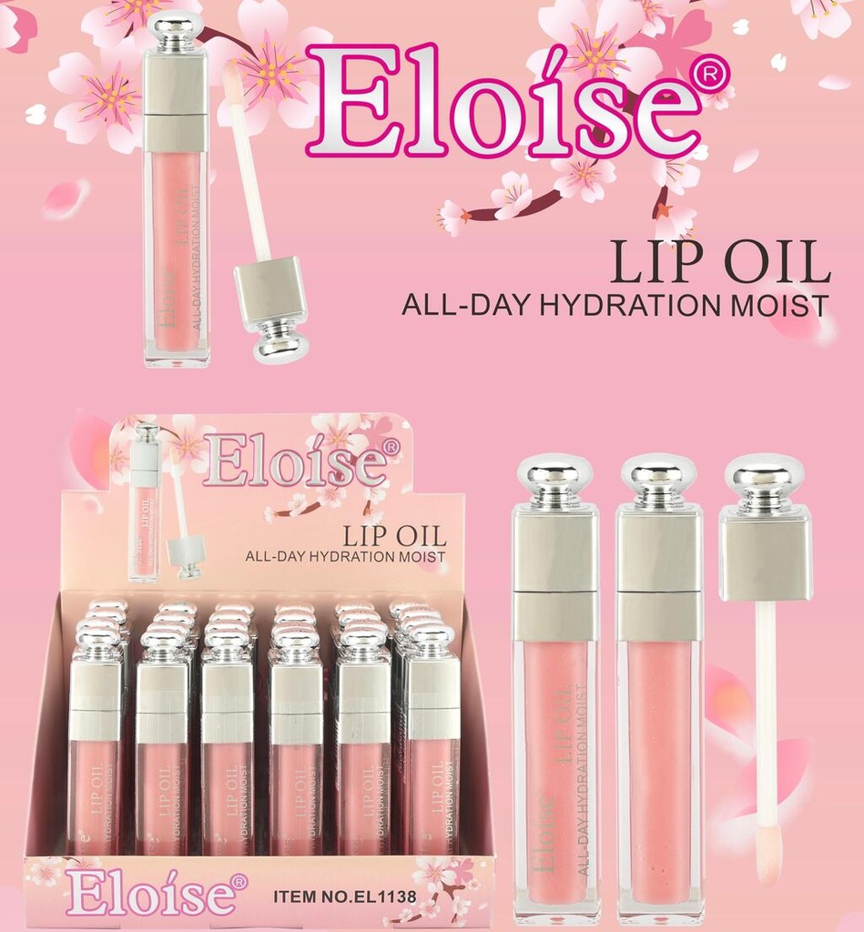 [PL-EL1138, 490400] Lip oil ALL-DAY HYDRATION MOIST ELOISE