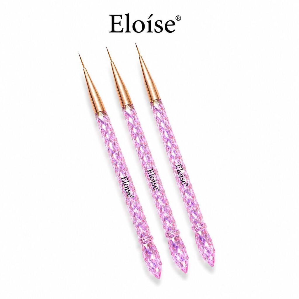 Pincel liner x3 DIAMANTE ROSA ELOISE