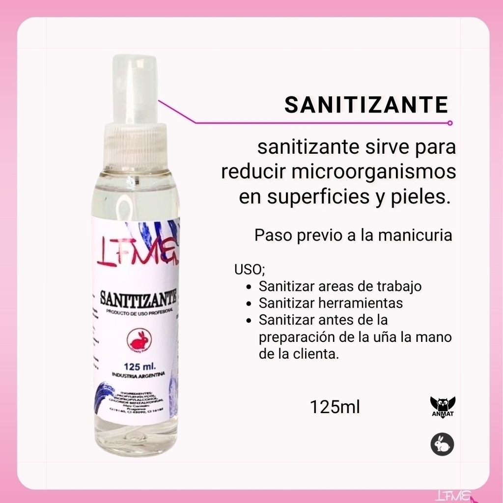 [PL-] SANITIZANTE LFME 125ML