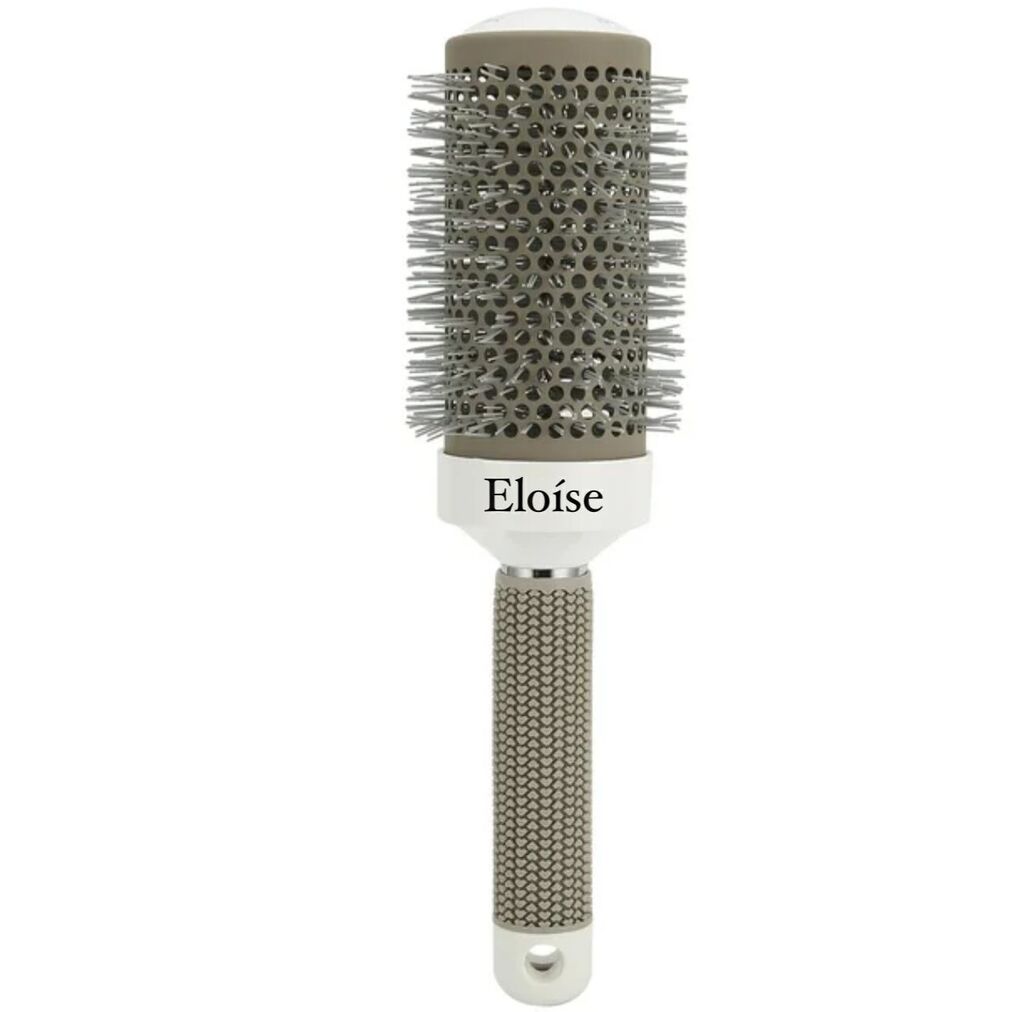 [PL-MGS-65#H, 017051] Cepillo para brushing 65mm PLATEADO ELOISE