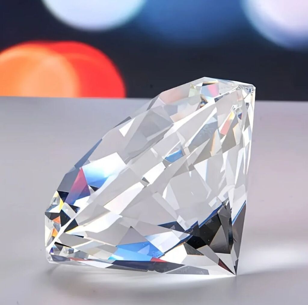 Diamante 6cm TRANSPARENTE