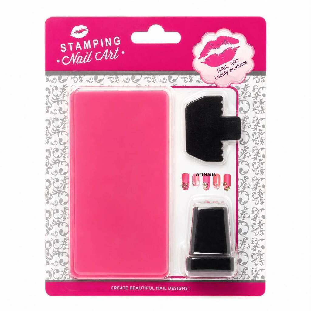 [PL-100695] SELLO Y PLACA P/UÑAS