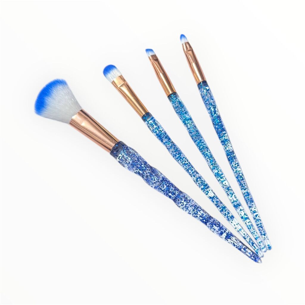 Brochas para maquillaje x4 MANGO GLITTER ELOISE