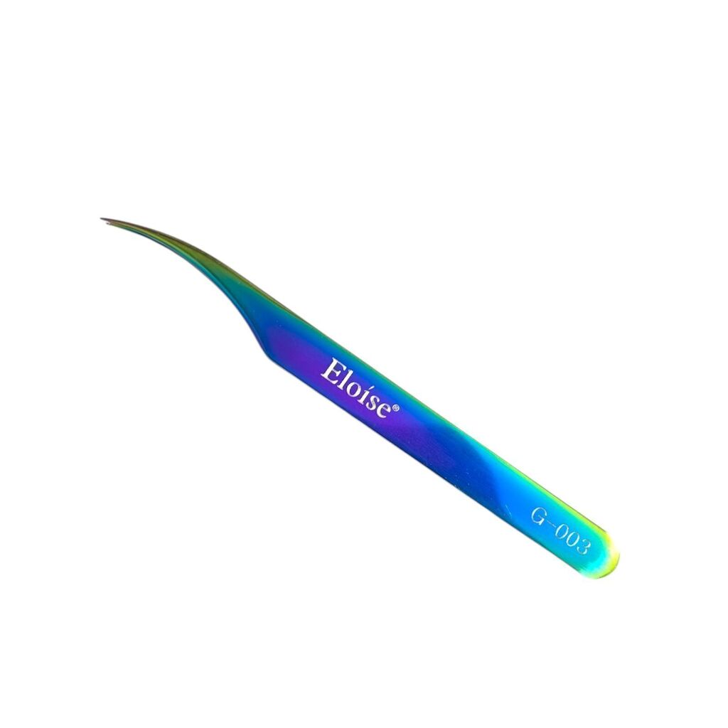 [PL-G-003, 190038] Pinzas para pestañas TORNASOL CURVA DELFIN ELOISE