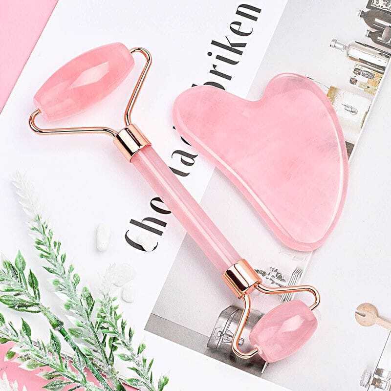 Rodillo + piedra jade ROSA 020549/TMQ-GL2P ELOISE