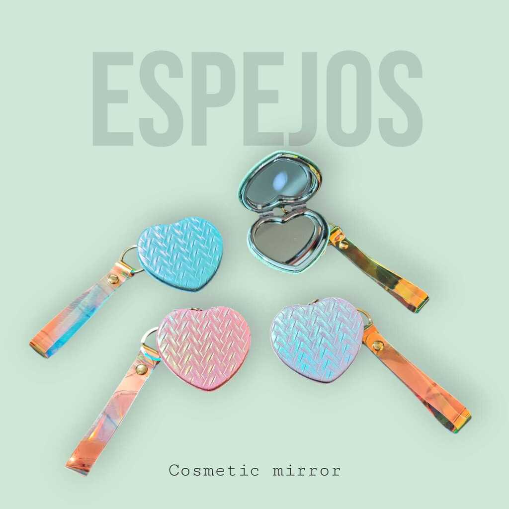 [PL-100806-HZJ-A] Espejo TRENSADO TORNASOL SURTIDO