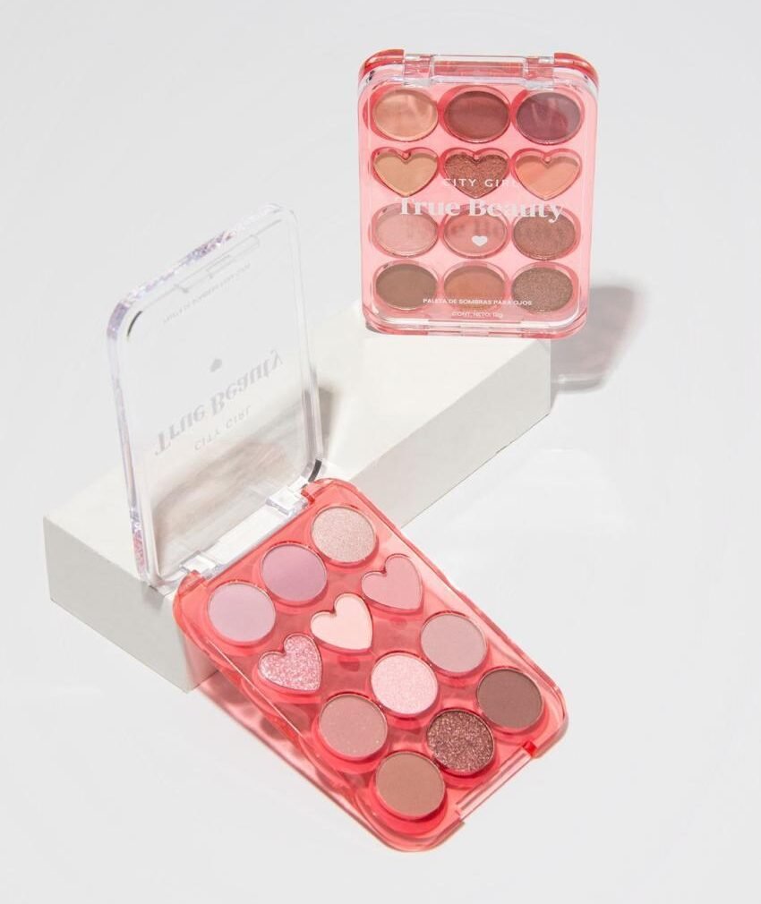 [PG-RL-12155] PALETA DE SOMBRAS TRUE BEAUTY CITY GIRL – 12GR