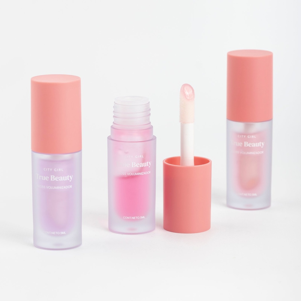 [PG-RL-12157] TRUE BEAUTY GLOSS VOLUMINIZADOR CITY GIRL – 5ML
