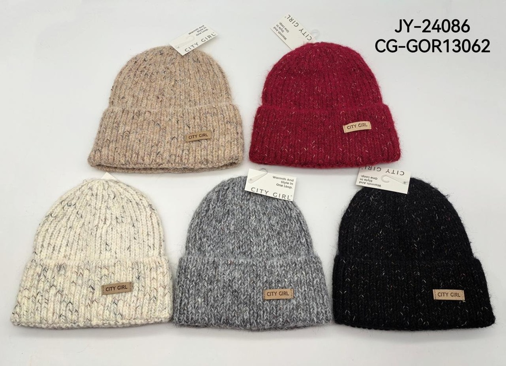 GORRO DE INVIERNO CITY GIRL