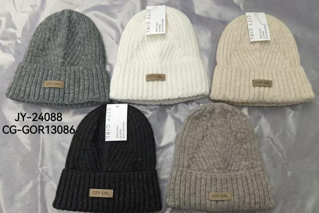 GORRO DE INVIERNO CITY GIRL