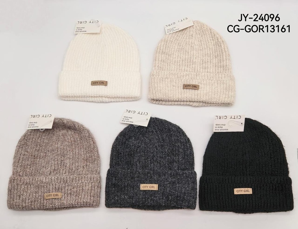 GORRO PARA INVIERNO CITY GIRL