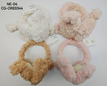 OREJERAS DE PELUCHE CITY GIRL
