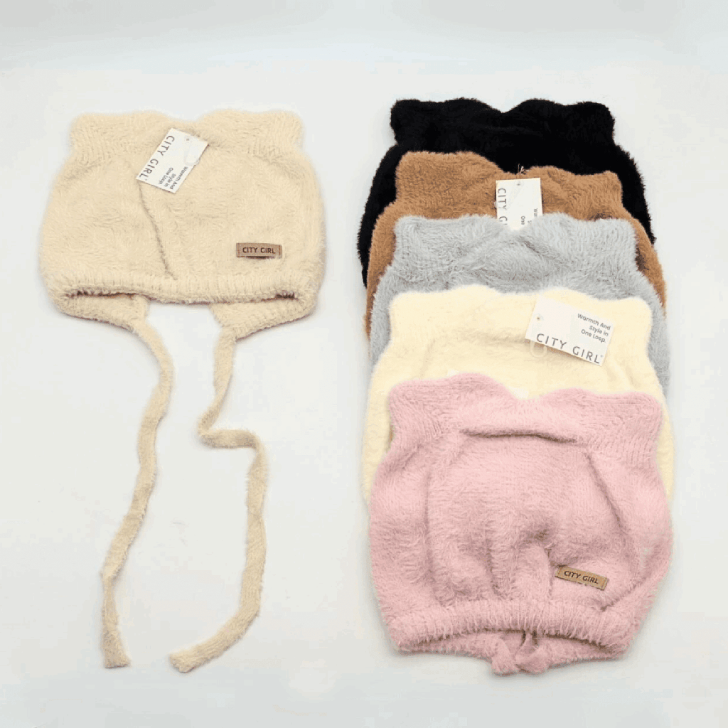 [PG-JY-24092] GORRO CON OREJITAS CITY GIRL