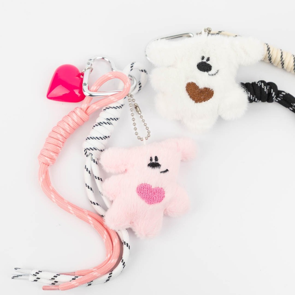 LLAVERO PERRITO PELUCHE CITY GIRL