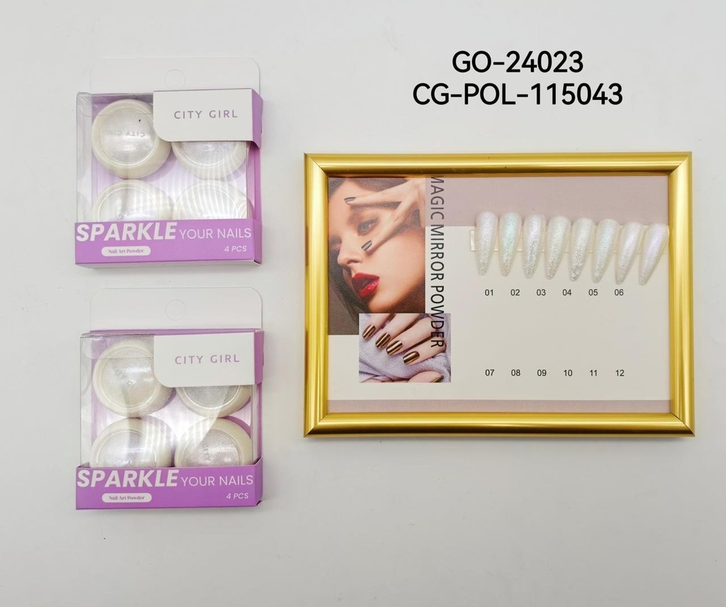 [PG-GO-24023] POLVO AURA PARA UÑAS CITY GIRL