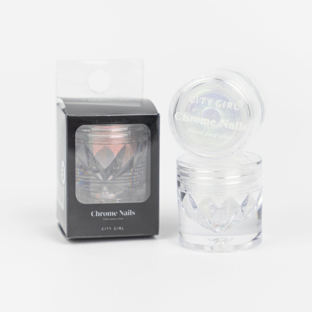 [PG-PX2448] POLVO PARA UÑAS CROMADO CITY GIRL