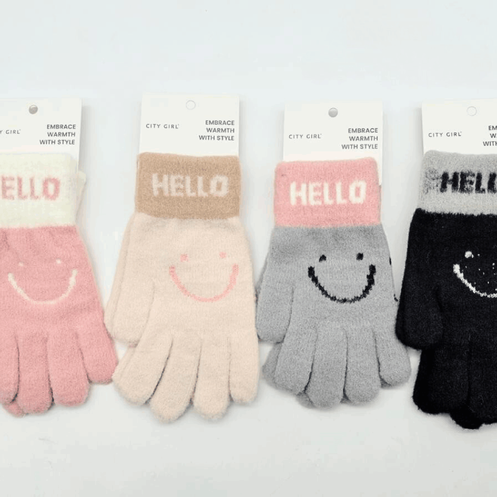 GUANTES DE INVIERNO HELLO CITY GIRL